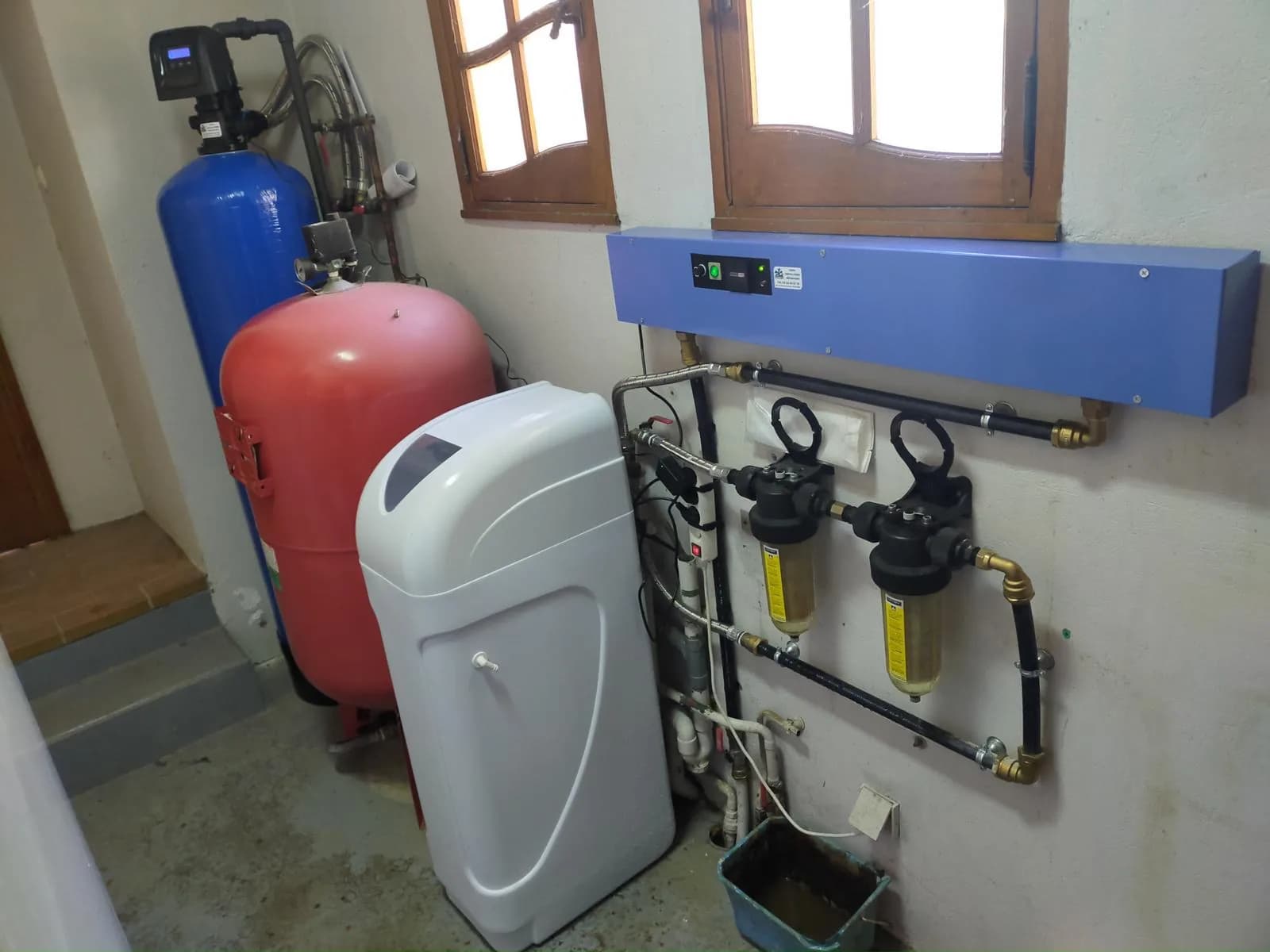 Système de filtration UV installé par Pumpy