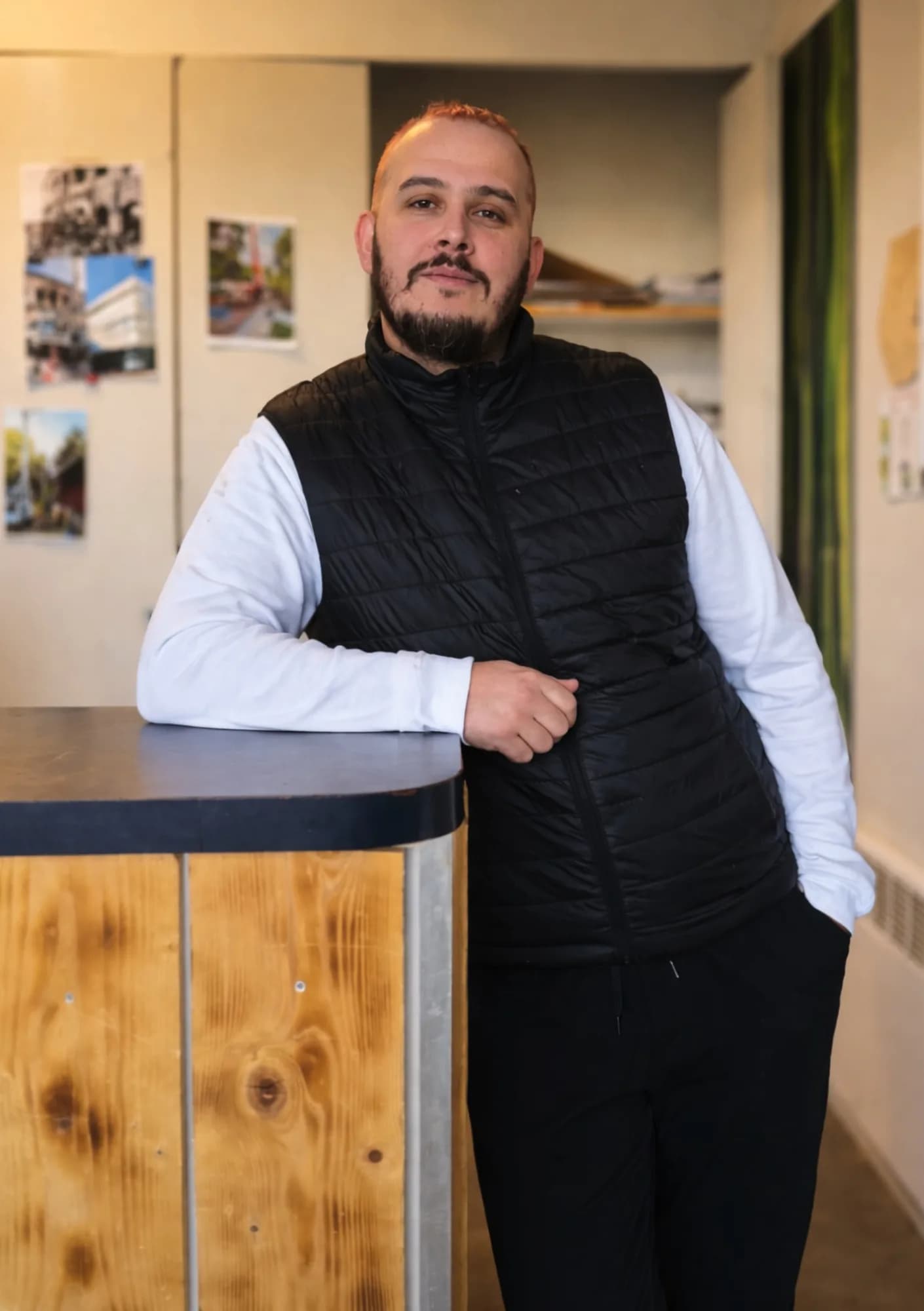 Corentin, responsable du magasin Pumpy